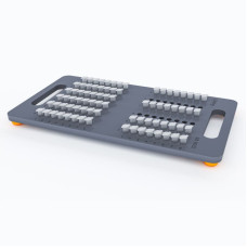 Хімічно-стійкий штатив «робоче місце» для одиночних та стрипованих пробірок 0,2 мл, 96 місць