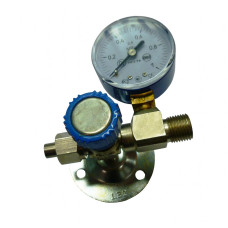 Клапан запірний К-1101-16М (ВКМ) з манометром на виході (повер)