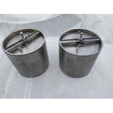 Барабан до кульового млина  МШЛ-1 з нержавіючої сталі (6 літрів)