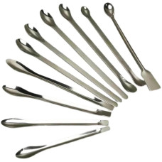 Шпатель лабораторний нержавійка (12штук)